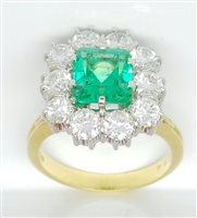 Anillo Guerretta Gioielli Mujer in Oro Smeraldo 1.8 Ct 4861-14 - 4861-15